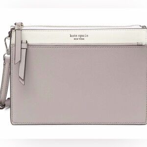 Kate Spade New York ♠️ Leather Zip Crossbody Bag